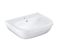 GROHE Euro Céramique 39335000 – 60 cm, blanc alpin, 1 trou pour robinet avec trop-plein