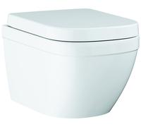 Grohe Euro Ensemble de WC suspendu à à fond creux sans bord de chasse, sortie horizontale, 39554000