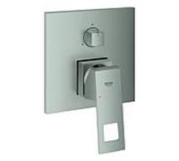Grohe Eurocube 24094DC0 supersteel, mitigeur monocommande à encastrer avec inverseur 3 voies