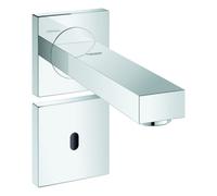 Grohe Eurocube E électronique à infrarouge, sans mélangeur, alimentation secteur, saillie 176mm, pour lavabos muraux, 36442000