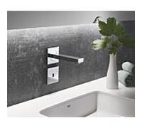 Grohe Eurocube E Grohe Eurocube E chrome, mitigeur mural infrarouge