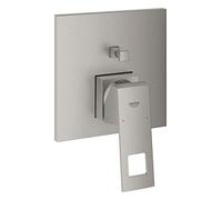 Le mélangeur de bain Grohe Eurocube à une main à changement automatique, 24062DC0, Couleur: acier super