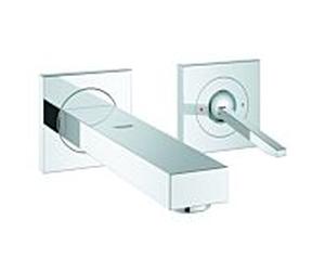 Grohe Eurocube Joy mitigeur lavabo 19997000 chromé , Robinet mural 2 trous, saillie 171 mm