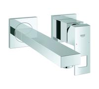 Grohe Eurocube Mélangeur lavabo 2 trous, montage encastré, saillie 231mm, 23447000, Couleur: chrome