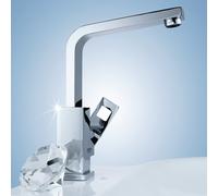 Grohe Eurocube mitigeur lavabo 2313500E 2000 /2", taille L, avec garniture de vidage , avec limiteur de température, chromé