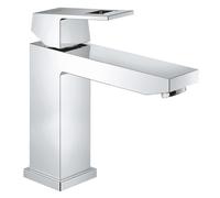 Grohe Eurocube mitigeur lavabo 23446000 chromé , sans jeu de déchets, hauteur moyenne