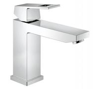 GROHE Mitigeur lavabo Eurocube 23446000 Chromé M-Size hauteur moyenne sans garniture de vidage