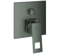 Grohe Eurocube Mitigeur monocommandé, avec inverseur 3 voies, 24094AL0, Couleur: graphite dur brossé