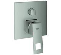 Grohe Eurocube Mitigeur monocommandé, avec inverseur 3 voies, 24094DC0, Couleur: acier super