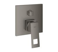 Grohe Eurocube Mitigeur monocommandé, avec inverseur 3 voies, 24094AL0, Couleur: graphite dur brossé