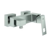 Grohe Eurocube Mitigeur monocommandé pour douche, montage apparent, 23145DC0, Couleur: acier super