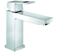 Grohe Eurocube mitigeur lavabo 23446000 chromé , sans jeu de déchets, hauteur moyenne