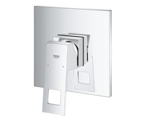 GROHE Eurocube Partie de finition pour robinet de douche encastrable sans inverseur chrome 24061000