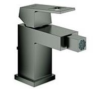 Grohe Eurocube raccord de bidet 23138AL0 graphite dur brossé, avec garniture de vidage , avec limiteur de température