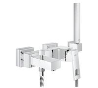 GROHE Eurocube | Robinetterie de salle de bain, mitigeur baignoire monocommande | chrome | 23141000