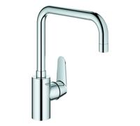 GROHE Eurodisc Cosmopolitan Mitigeur monocommandé pour évier, saillie 223mm, haut, orientable, GROHE Zero, 32259003