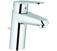 Grohe Eurodisc Cosmopolitan Mitigeur monocommandé pour lavabo, S-Size, basse pression, saillie 116mm, vidage à tirette, chrome, 33177002
