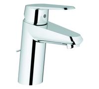 Grohe Eurodisc Cosmopolitan Mitigeur monocommandé pour lavabo, S-Size, saillie 116mm, chaînette escamotable, 3317820E