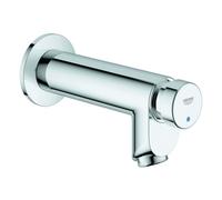 Grohe Robinet mural à fermeture temporisée Euroeco CT 36266000 2000 /2", marquage bleu/rouge, chromé