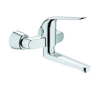 Grohe Euroeco Special Mitigeur monocommandé pour lavabo, montage apparent, saillie 274mm, sans vidage, raccords S verrouillables, 32774000