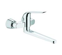 Grohe Euroeco Special Mitigeur monocommandé pour lavabo, montage apparent, saillie 341mm, sans vidage, 32775000