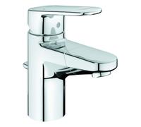 Grohe Europlus Mitigeur de lavabo à une main, taille S, vidange à tige de tra...