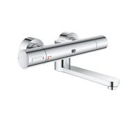 GROHE Mélangeur de lavabo Eurosmart CE 36455000 – Infrarouge, thermostat – 25,5 cm – Chromé