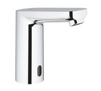 GROHE Eurosmart CE, robinet électronique infrarouge lavabo, sans contact | Arrêt automatique, mélangeur encastré, limiteur de température réglable, montage facile (chrome, 36330001)