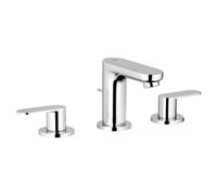 GROHE Mitigeur de lavabo Eurosmart Cosmopolitan 3 trous saillie 89 mm vidage à tirette 20187000