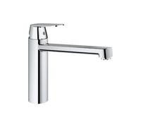 Grohe Eurosmart mélangeur de cuisine 30194000 chromé Cosmopolitan, basse pression, bec moyen haut