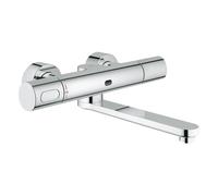 Grohe Eurosmart Cosmopolitan mitigeur de lavabo murale oui électronique StarLight Chrome 36332000