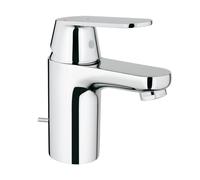 Grohe Eurosmart mitigeur lavabo 2337700E Cosmopolitan, chromé , SilkMove® ES, les déchets