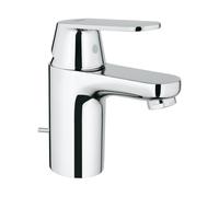 Grohe Eurosmart mitigeur lavabo 2337700E Cosmopolitan, chromé , SilkMove® ES, les déchets