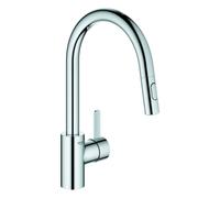 GROHE Eurosmart Cosmopolitan Mitigeur monocommandé pour évier, saillie 223mm, douchette extractible Dual, orientable, 31481001