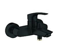 GROHE Mitigeur monocommandé Eurosmart bain 333002433 – Saillie 188 mm, montage apparent, noir mat
