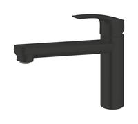 Grohe Eurosmart Mitigeur de cuisine - 22.2cm - bec rotatif - Noir mat 304632430