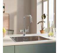 Grohe Eurosmart Mitigeur de cuisine, pivotant, 30583000,