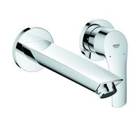 Grohe Eurosmart mitigeur de lavabo 2 trous, montage encastré, saillie 209mm, sans garniture d'écoulement, 29338003, Couleur: chrome