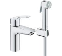 Grohe Eurosmart mitigeur de lavabo avec douchette bidet sur pied chrome 23124003