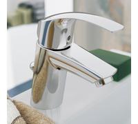 Robinet mitigeur de lavabo Grohe EUROSMART Taille S Chrome 33265002