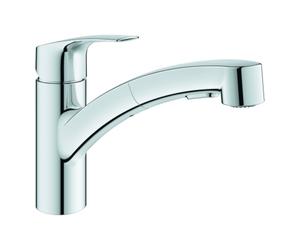 Grohe Eurosmart mitigeur d'évier, basse pression, saillie 227mm, douchette extractible Dual, 1012310000