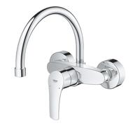 GROHE Eurosmart Mitigeur d'évier - haut - bec orientable - encastré - chrome 32482003