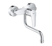 GROHE Eurosmart Mitigeur monocommandé pour évier, montage mural, saillie 216mm, 31391003