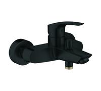GROHE Mitigeur monocommandé Eurosmart bain 333002433 – Saillie 188 mm, montage apparent, noir mat