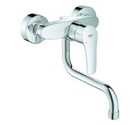 GROHE Eurosmart Mitigeur monocommandé pour évier, montage mural, saillie 216mm, 31391003