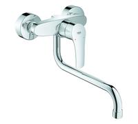 GROHE Eurosmart Mitigeur monocommandé pour évier, montage mural, saillie 276mm, orientable, 32224003