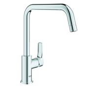 GROHE Eurosmart Mitigeur monocommandé pour évier, saillie 228mm, pour montage devant une fenêtre, orientable, 30618000
