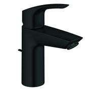 GROHE Mitigeur monocommandé pour lavabo Eurosmart S-Size saillie 109 mm vidage à tirette Noir mat