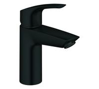 GROHE Mitigeur monocommandé lavabo Eurosmart S-Size Saillie 109 mm Push-Open Noir mat