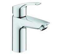 Grohe Eurosmart Mitigeur monocommandé pour lavabo, S-Size, saillie 109mm, vidage Push-Open, sécurité anti-brûlure thermique, 23988003